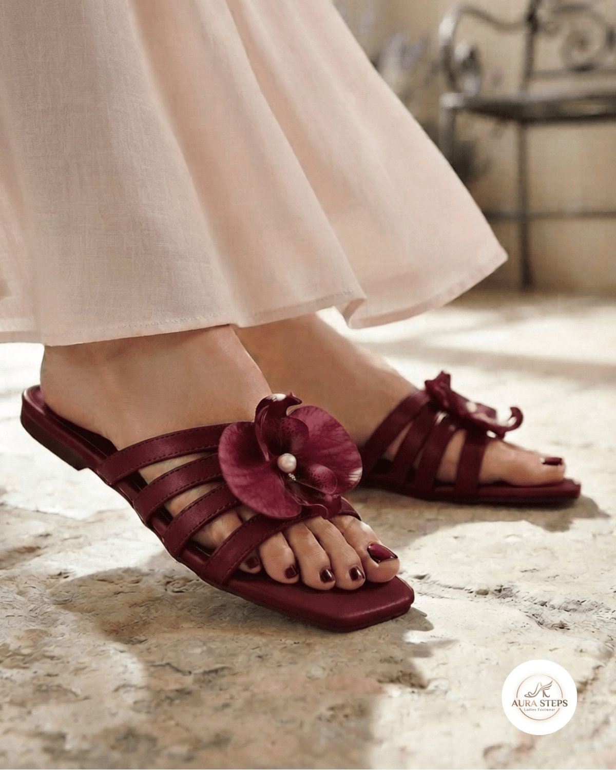 [Product Name] [Color] - Women's Footwear - Aura Steps Pakistan